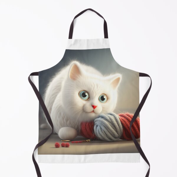 Item preview, Baby little white cat designed and sold by MaryAnn84.