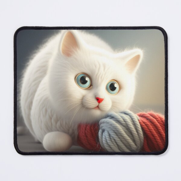 Item preview, Baby little white cat designed and sold by MaryAnn84.