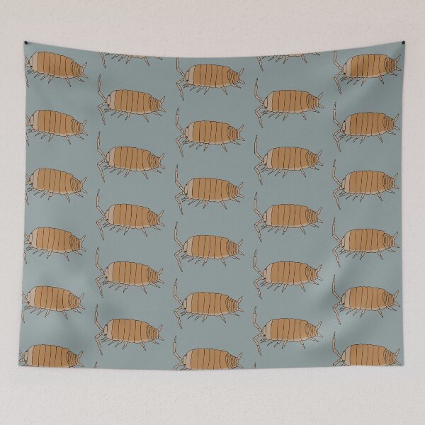 Item preview, Powder Orange Isopod designed and sold by taylorrowan.