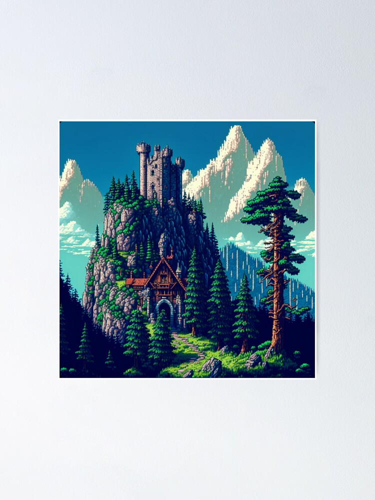 "Retrogame login screen" Poster for Sale by NewtasteStore Redbubble