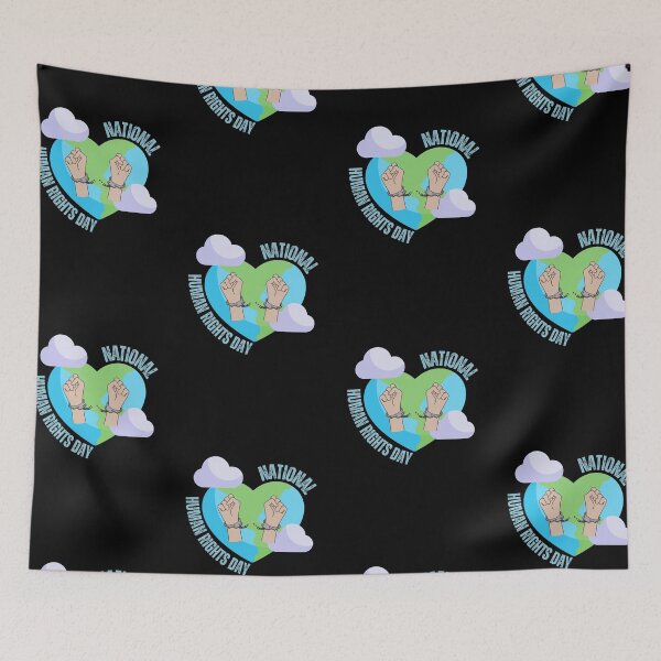 Item preview, National Human Rights Day Earth designed and sold by NinniSilver.