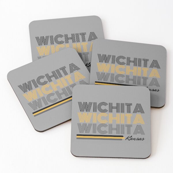 Item preview, Wichita, Kansas - Retro Linework designed and sold by AK Design Co..