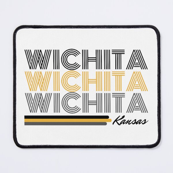 Item preview, Wichita, Kansas - Retro Linework designed and sold by AK Design Co..