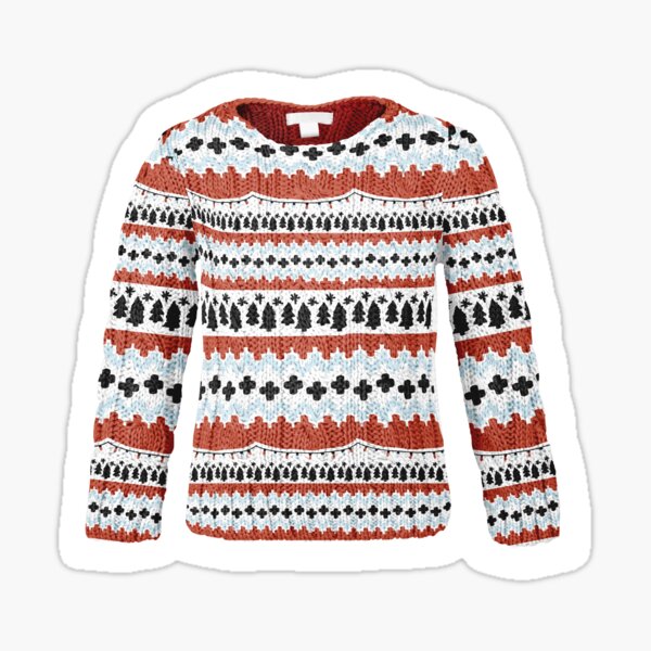Not-So-Ugly Christmas Sweater Sticker