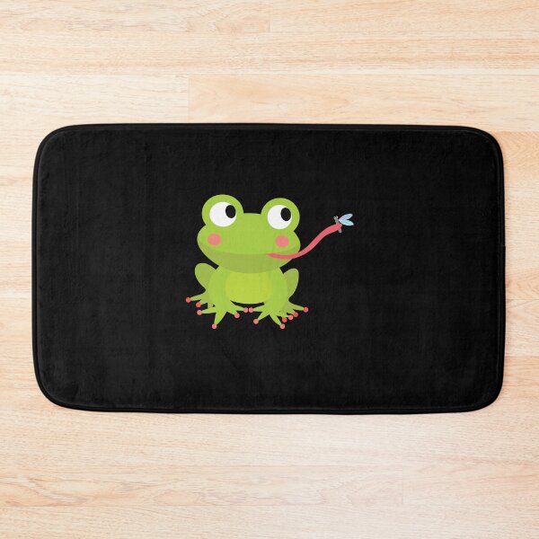 Item preview, Cartoon Frog Catching Fly designed and sold by PrintPortal.