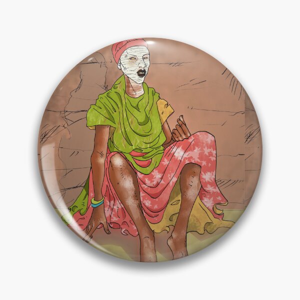 Item preview, Makua Woman form Mozambique designed and sold by TribalKnots.