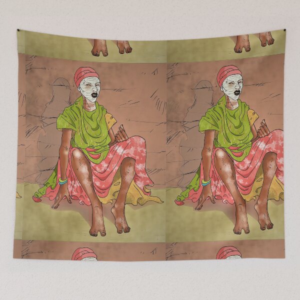 Item preview, Makua Woman form Mozambique designed and sold by TribalKnots.