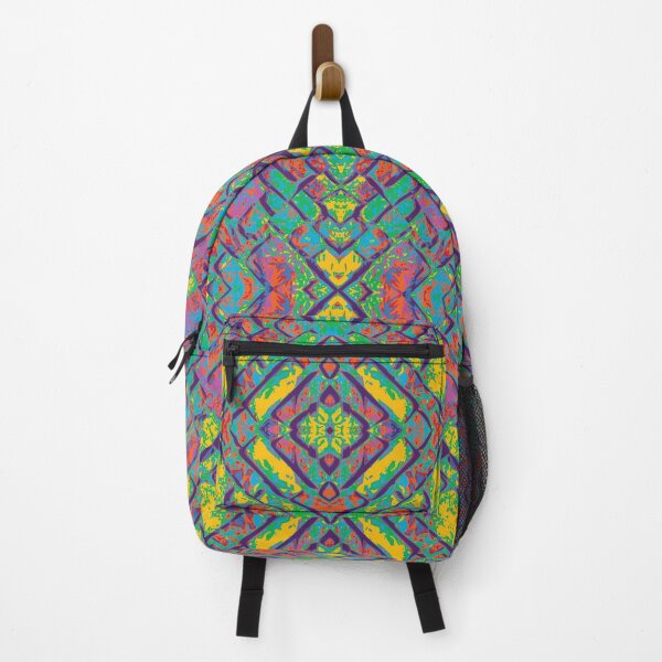 Item preview, Rainbow Brick Wall Colorful Inverted Seamless Pattern designed and sold by Reconocer.