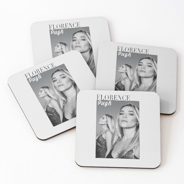 Item preview, florence Pugh - poster 90's esthetic designed and sold by ashton-designs.