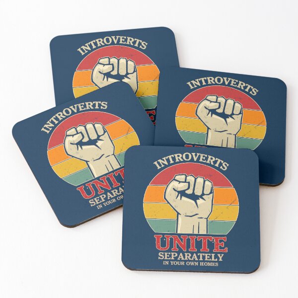 Item preview, Introverts Unite Separately In Your Own Homes designed and sold by sweetbelle.