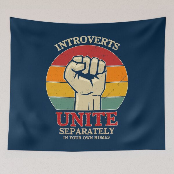 Item preview, Introverts Unite Separately In Your Own Homes designed and sold by sweetbelle.