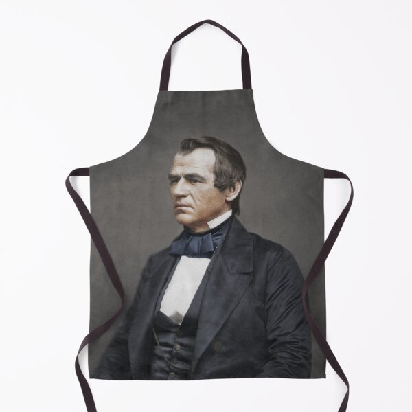 Item preview, Andrew Johnson Portrait 1860 - Colorized designed and sold by warishellstore.