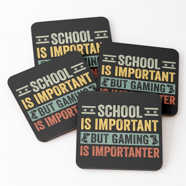 Item preview, School Is Important But Gaming Is Importanter  designed and sold by cimibaka25.