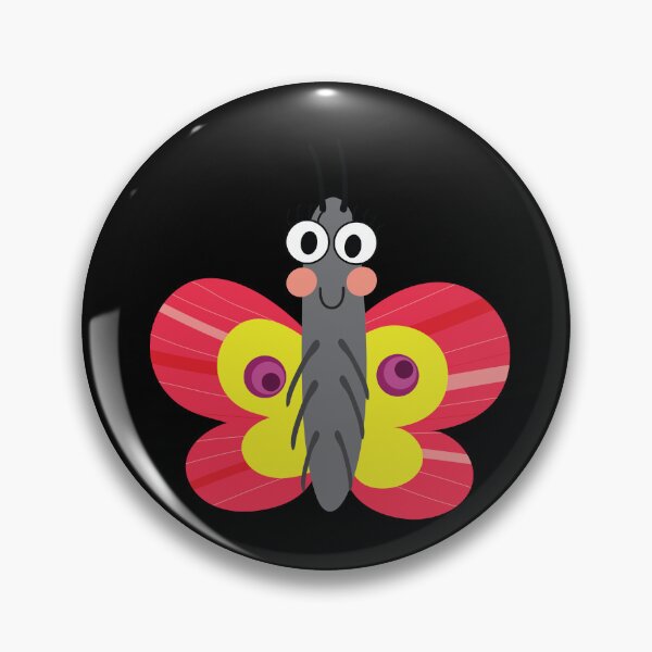 Item preview, Colorful Butterfly Cartoon Illustration designed and sold by PrintPortal.