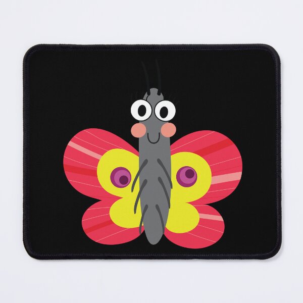 Item preview, Colorful Butterfly Cartoon Illustration designed and sold by PrintPortal.
