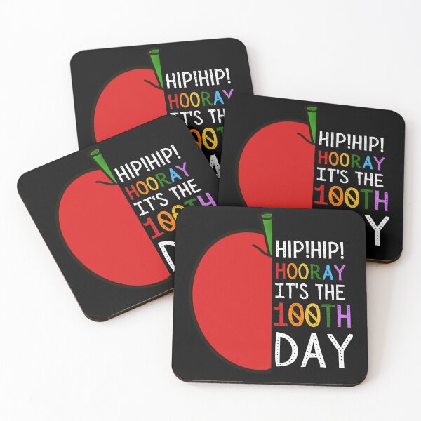 Item preview, Hip Hip Hooray It's The 100th Day, 100th Day Of School For Students, 100th Day Of School Gifts, Teacher Gifts, Back To School designed and sold by Diferenty Shop  ⭐⭐⭐⭐⭐.