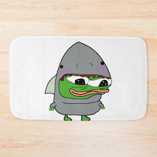 Item preview, Cute Shark Pepe  designed and sold by TheMemesLord.