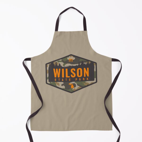 Item preview, Wilson State Park Michigan Camouflage Forest Badge designed and sold by palmettodigital.