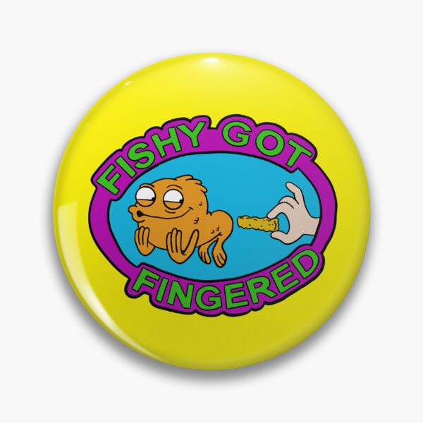 Item preview, Fishy Got Fingered designed and sold by The Cosmic Turtle.