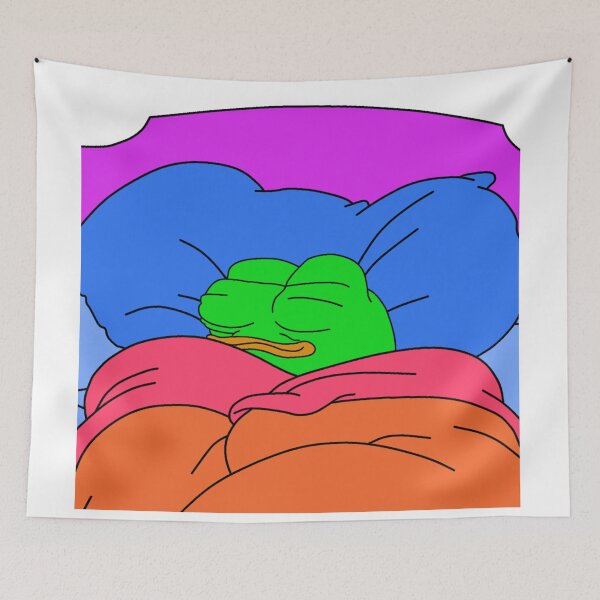 Item preview, Sleeping Pepe designed and sold by TheMemesLord.