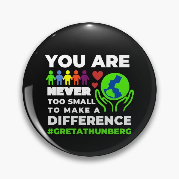 Item preview, Never Too Small Shirt Planet Earth Vegan Greta Climate Change Shirt SOS Help Climate Strike Shirt Nature Future Natural Environment Cute Funny Gift Idea designed and sold by EpsilonEridani.