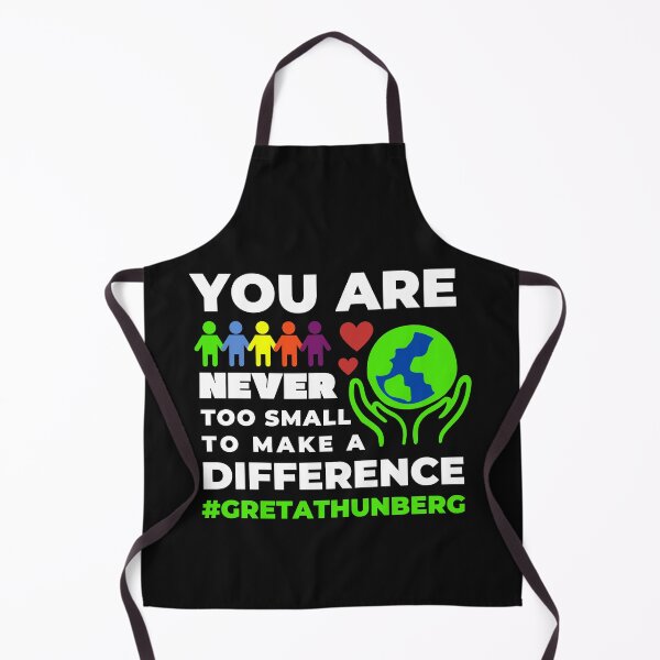 Item preview, Never Too Small Shirt Planet Earth Vegan Greta Climate Change Shirt SOS Help Climate Strike Shirt Nature Future Natural Environment Cute Funny Gift Idea designed and sold by EpsilonEridani.