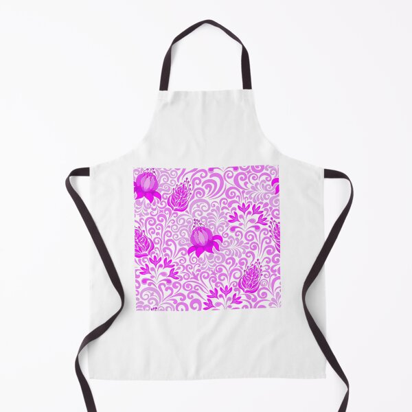 Item preview, Purple and pink flowers on white background.   designed and sold by anderson26.