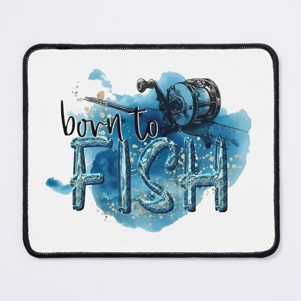 Item preview, Born To Fish  designed and sold by FortuneCookieTs.