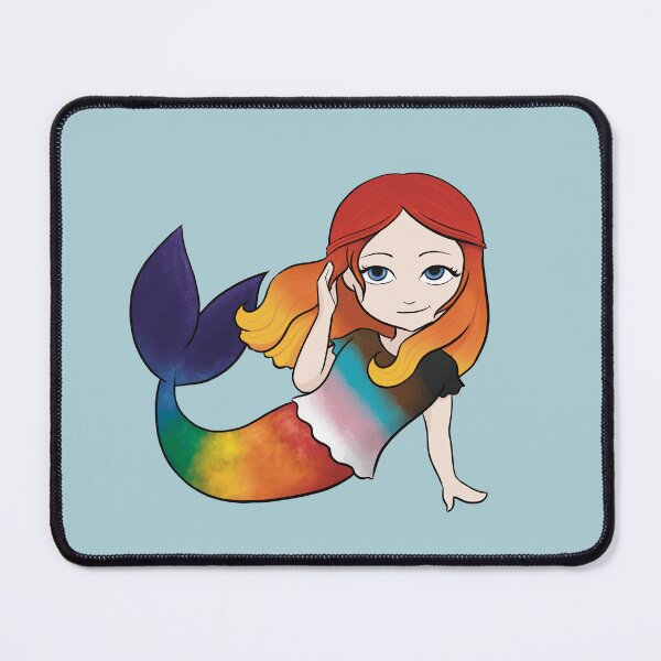 Item preview, LGBTQ+ Pride Mermaid - Variation 1 designed and sold by RoseActress.