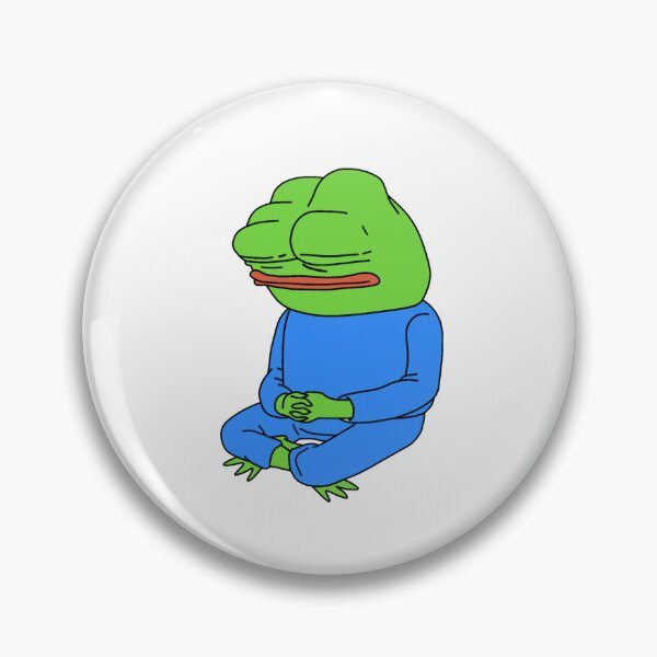 Item preview, Meditation Pepe designed and sold by TheMemesLord.