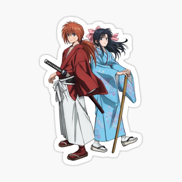 Rurouni Kenshin Remake Sticker For Sale By Beegiz Redbubble 