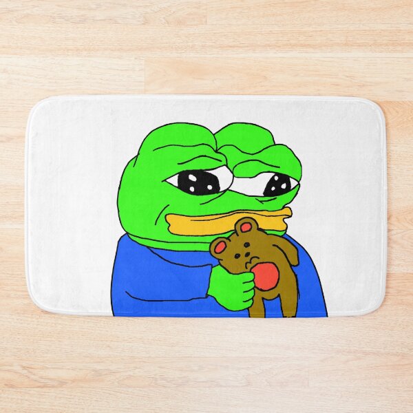 Item preview, Pepe With Teddy Bear designed and sold by TheMemesLord.