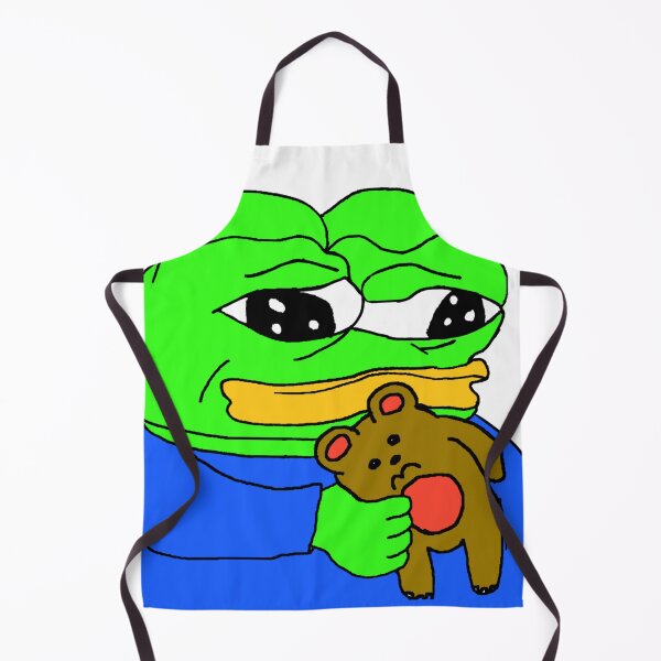 Item preview, Pepe With Teddy Bear designed and sold by TheMemesLord.