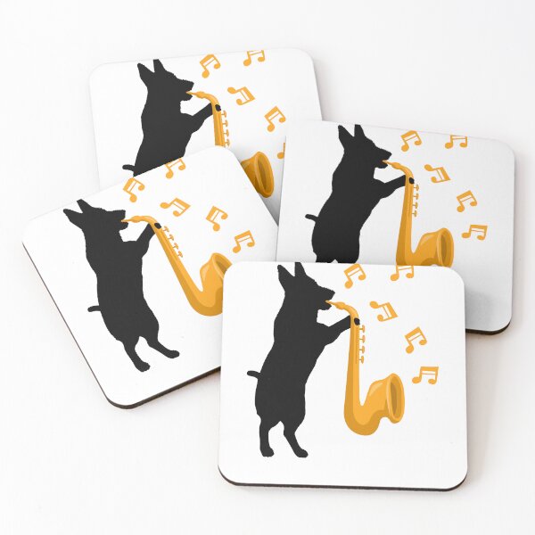 Item preview, Dog Playing Saxophone Jazz Lovers Funny designed and sold by yssnyd.