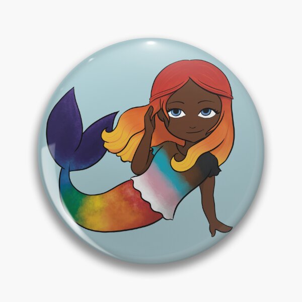 Item preview, LGBTQ+ Pride Mermaid - Variation 3 designed and sold by RoseActress.