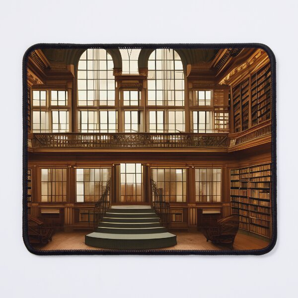 Item preview, Vintage Abandoned Library designed and sold by sadconfusedmoon.