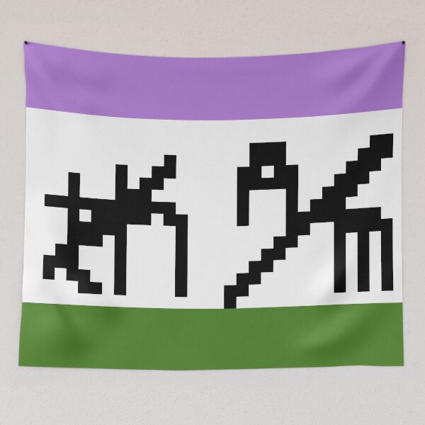 Item preview, Genderqueer They/Them Pride Flag designed and sold by stgiga.