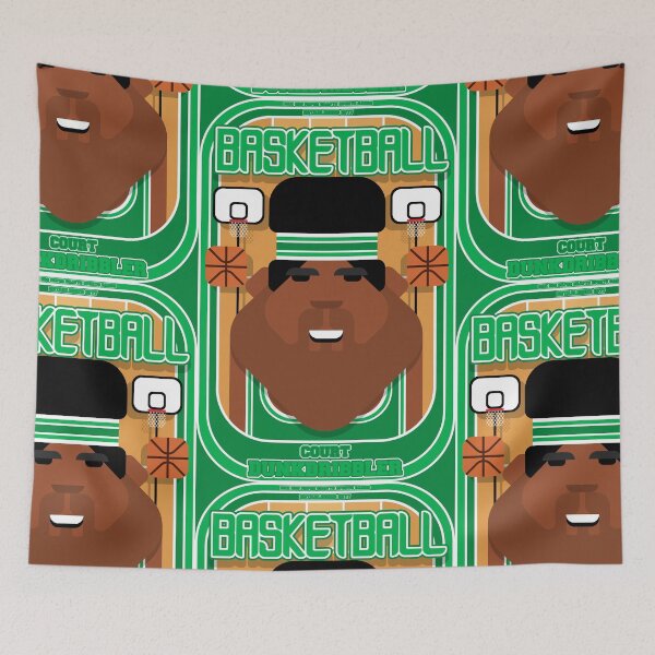 Item preview, Basketball Green - Court Dunkdribbler - Hayes version designed and sold by boxedspaper.