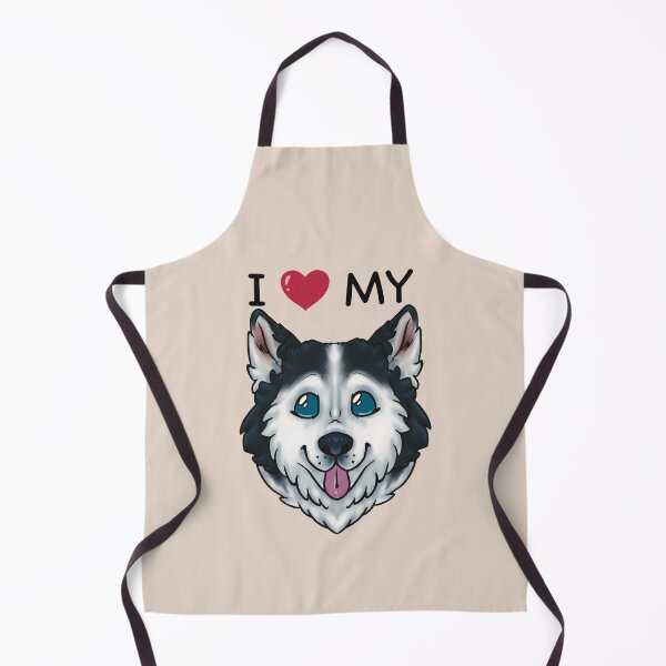 Item preview, I Love My Husky designed and sold by BMAB2003.