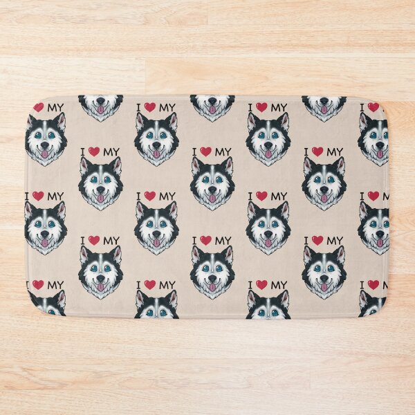 Item preview, I Love My Husky designed and sold by BMAB2003.