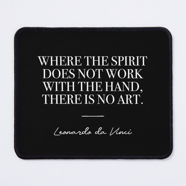 Item preview, Where the spirit does not work with the hand, there is no art (white) designed and sold by didijuca.