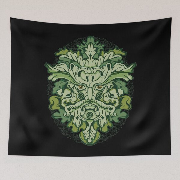 Item preview, Celtic Scottish Green Man Pagan Folklore Irish Mythology  designed and sold by BluePagan.