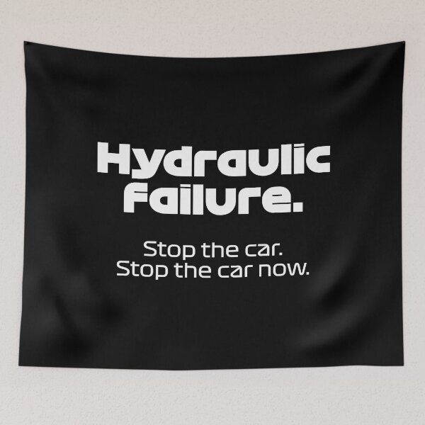 Item preview, ZHO. Hydraulic Failure - Best Team Radio Mexican GP 2022 (White) designed and sold by FilipeFerreira.