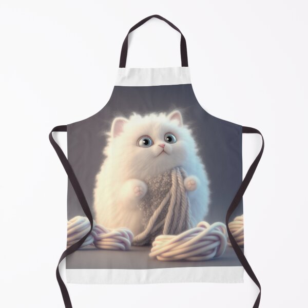 Item preview, Sweet white cat designed and sold by MaryAnn84.