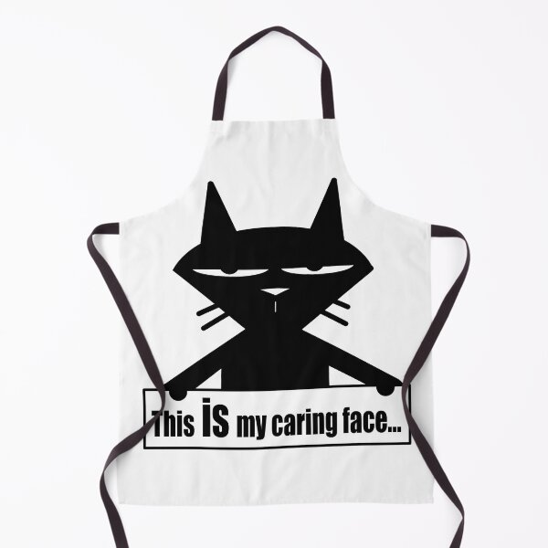Item preview, Cynical black cat holding a sign designed and sold by GreaserGamer.