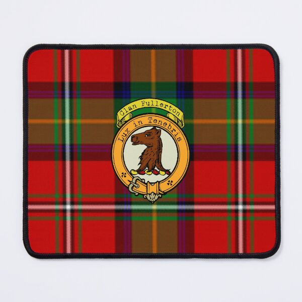 Item preview, Fullerton Scottish Tartan and Crest designed and sold by BagTown Clans.
