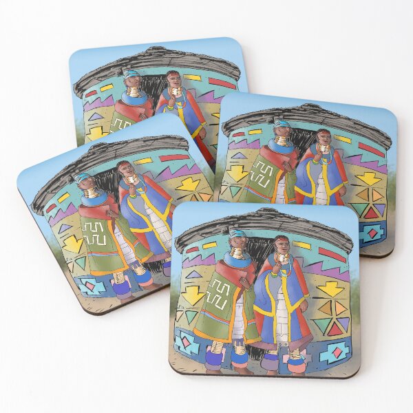 Item preview, Ndebele Women from South Africa designed and sold by TribalKnots.