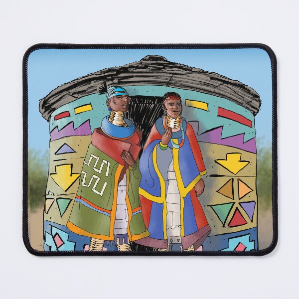 Item preview, Ndebele Women from South Africa designed and sold by TribalKnots.