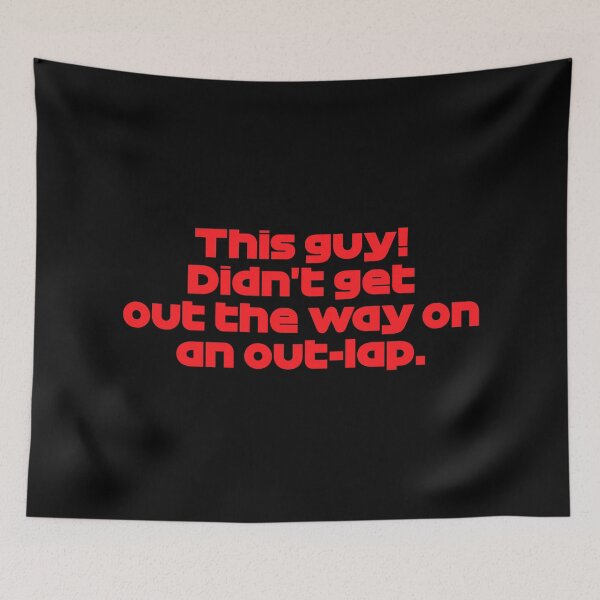 Item preview, SAI. This Guy! - Best Team Radio Mexican GP 2022 (Original - Black BG) designed and sold by FilipeFerreira.