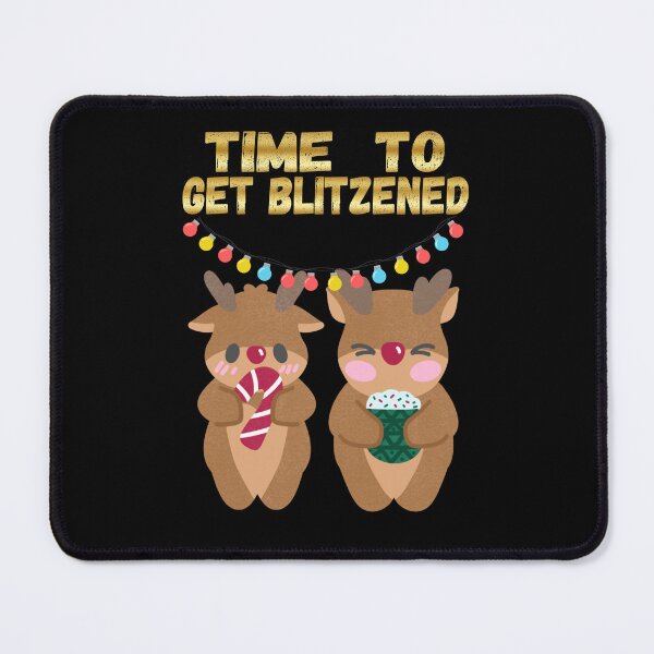 Item preview, Time to get blitzened Reindeer christmas designed and sold by DivineLiveShop.